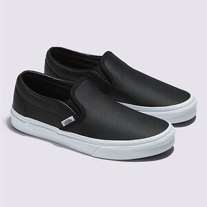 Vans Black Slip-On Sneakers